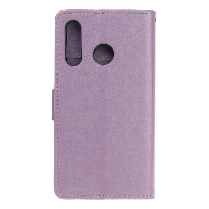Housse Huawei P Smart 2019 Papillons et Fleurs à Lanière Housse Huawei P Smart 2019 Papillons et Fleurs à Lanière