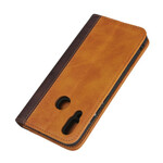Flip Cover Huawei P Smart 2019 Bicolore Effet Cuir Flip Cover Huawei P Smart 2019 Bicolore Effet Cuir