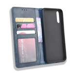 Flip Cover Huawei P20 Effet Cuir Vintage Stylisé Flip Cover Huawei P20 Effet Cuir Vintage Stylisé