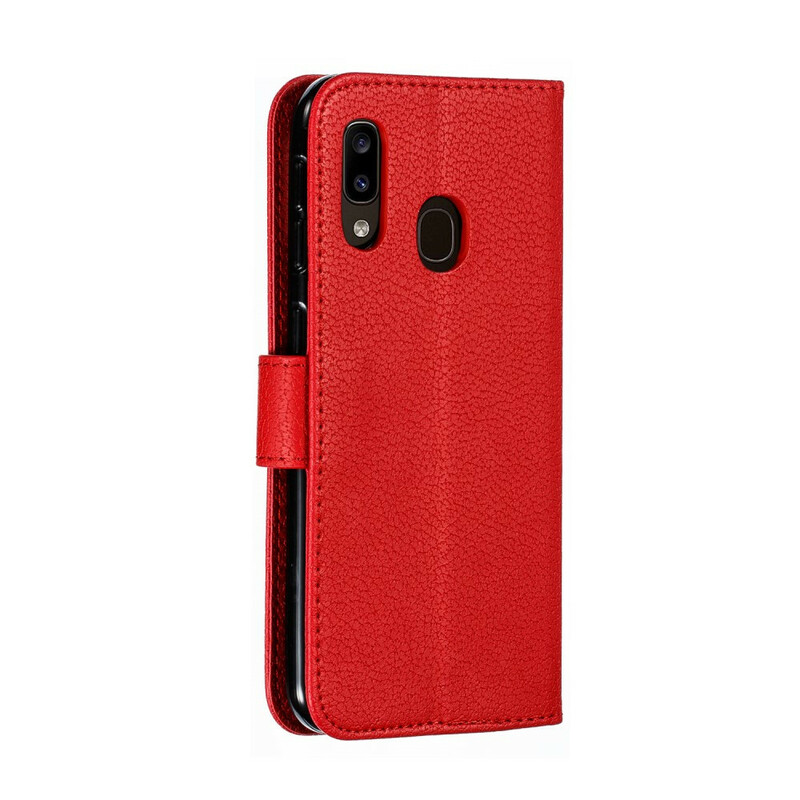 Housse Samsung Galaxy A20e Simili Cuir Live Your Dream