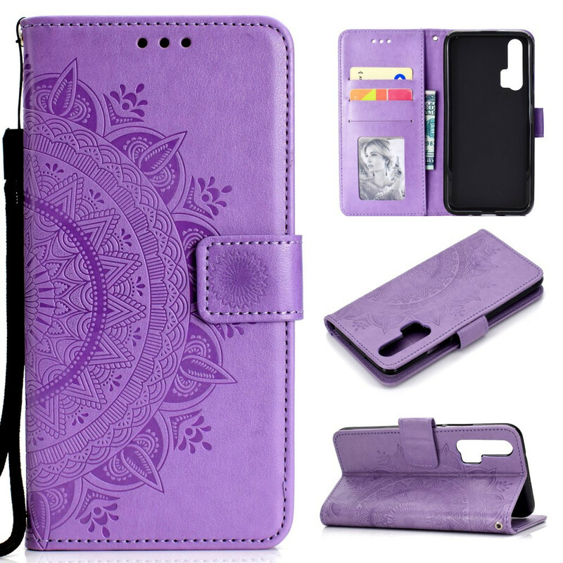Housse Honor 20 Pro Mandala Soleil Housse Honor 20 Pro Mandala Soleil