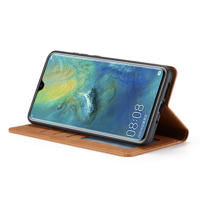 Flip Cover Huawei Mate 20 Effet Cuir FORWENW Flip Cover Huawei Mate 20 Effet Cuir FORWENW