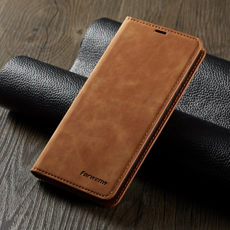Flip Cover Huawei Mate 20 Effet Cuir FORWENW Flip Cover Huawei Mate 20 Effet Cuir FORWENW