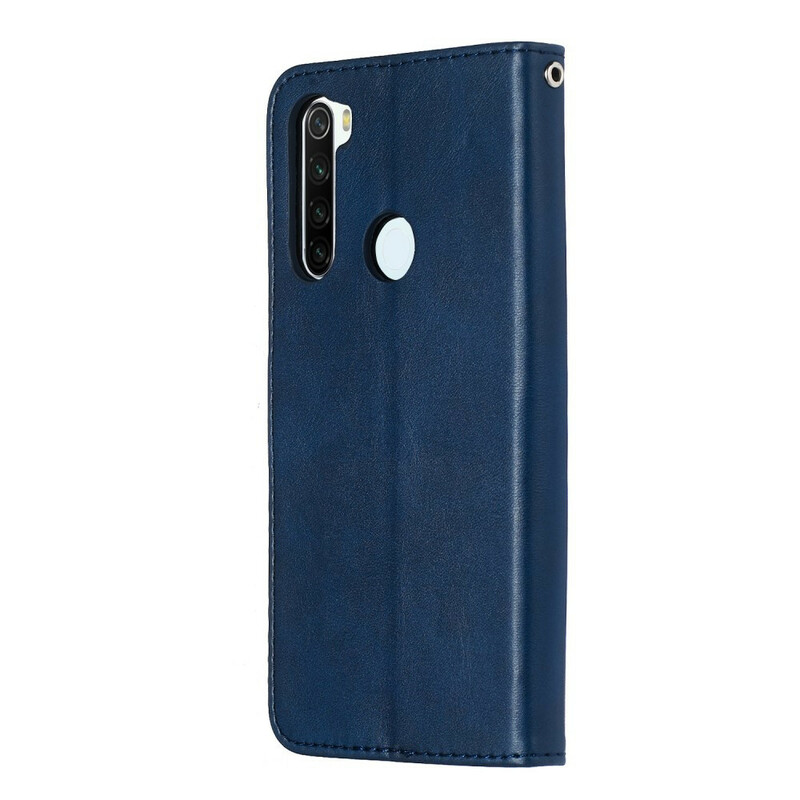 Housse Xiaomi Redmi Note 8T Vintage Porte-Monnaie