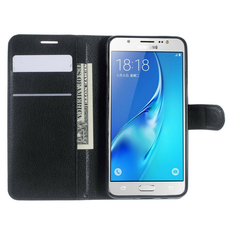 Housse Samsung Galaxy J5 2016 Simili Cuir Litchi Housse Samsung Galaxy J5 2016 Simili Cuir Litchi