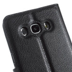 Housse Samsung Galaxy J5 2016 Simili Cuir Litchi Housse Samsung Galaxy J5 2016 Simili Cuir Litchi