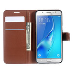 Housse Samsung Galaxy J5 2016 Simili Cuir Litchi Housse Samsung Galaxy J5 2016 Simili Cuir Litchi