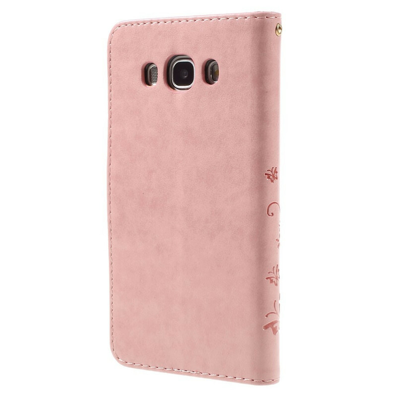 Housse Samsug Galaxy J5 2016 Papillons et Fleurs Housse Samsug Galaxy J5 2016 Papillons et Fleurs