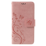 Housse Samsug Galaxy J5 2016 Papillons et Fleurs Housse Samsug Galaxy J5 2016 Papillons et Fleurs
