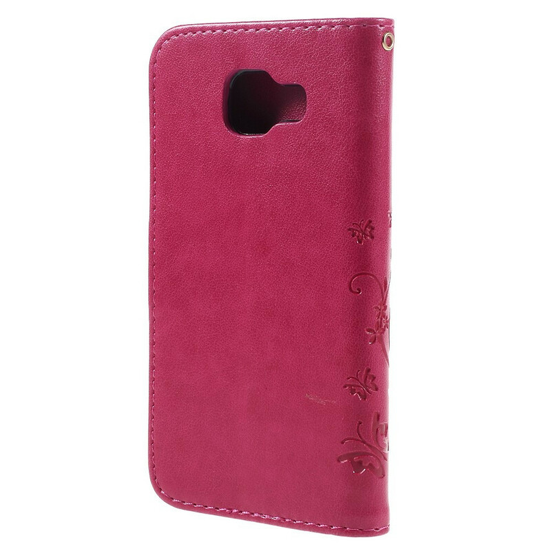 Housse Samsug Galaxy A3 2016 Papillons et Fleurs Housse Samsug Galaxy A3 2016 Papillons et Fleurs