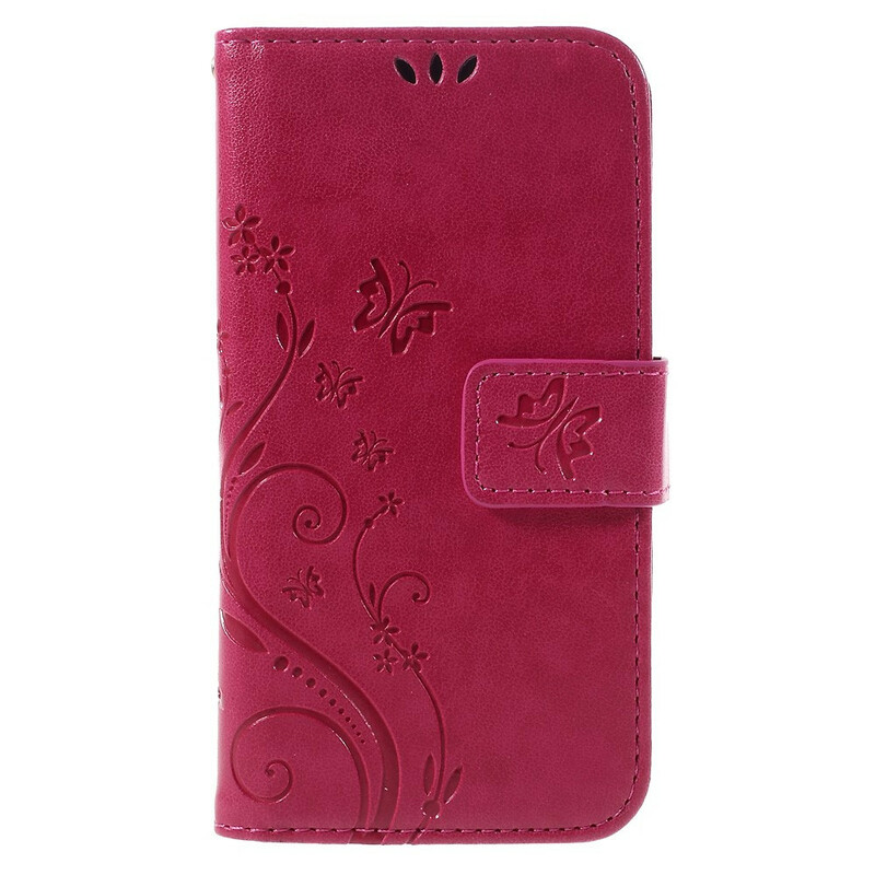 Housse Samsug Galaxy A3 2016 Papillons et Fleurs Housse Samsug Galaxy A3 2016 Papillons et Fleurs