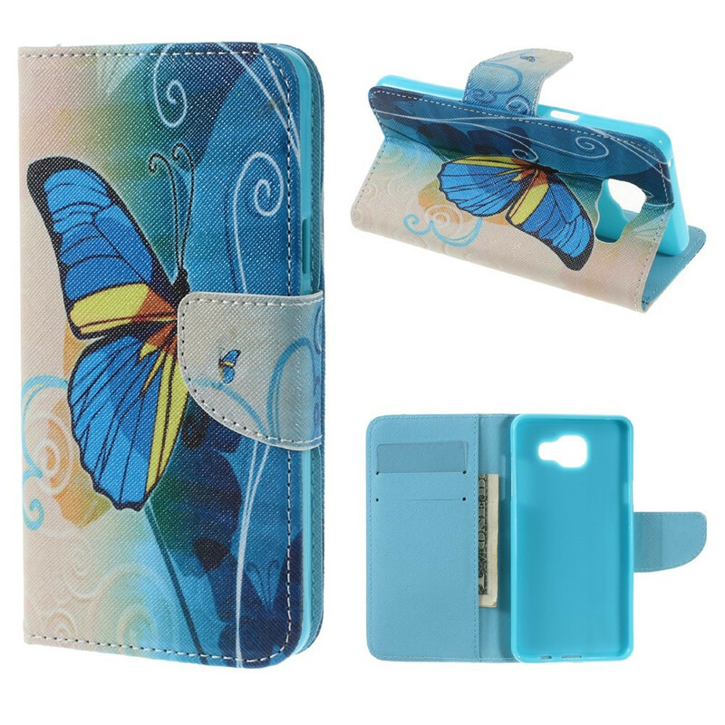 Housse Samsung Galaxy A5 2016 Papillon Couleur Housse Samsung Galaxy A5 2016 Papillon Couleur