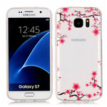 Coque Samsung Galaxy S7 Branches à Fleurs