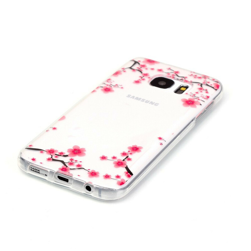 Coque Samsung Galaxy S7 Branches à Fleurs