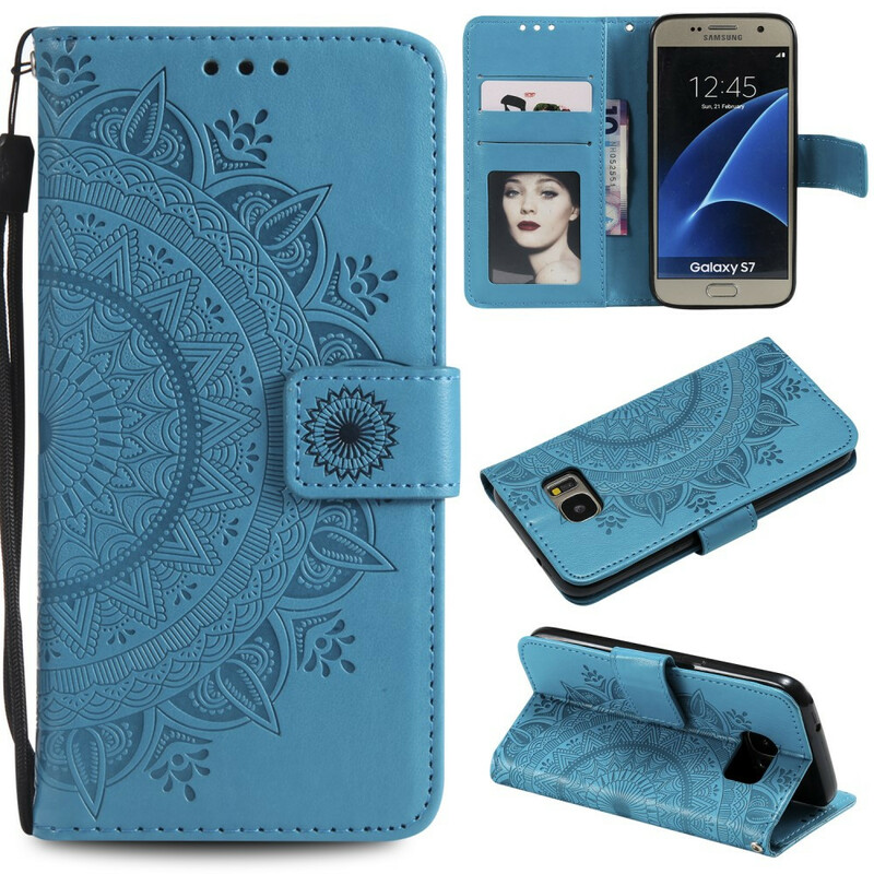 Housse Samsung Galaxy S7 Mandala Soleil Housse Samsung Galaxy S7 Mandala Soleil