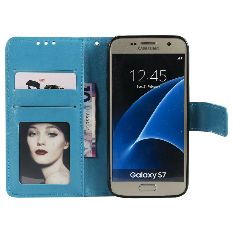 Housse Samsung Galaxy S7 Mandala Soleil Housse Samsung Galaxy S7 Mandala Soleil