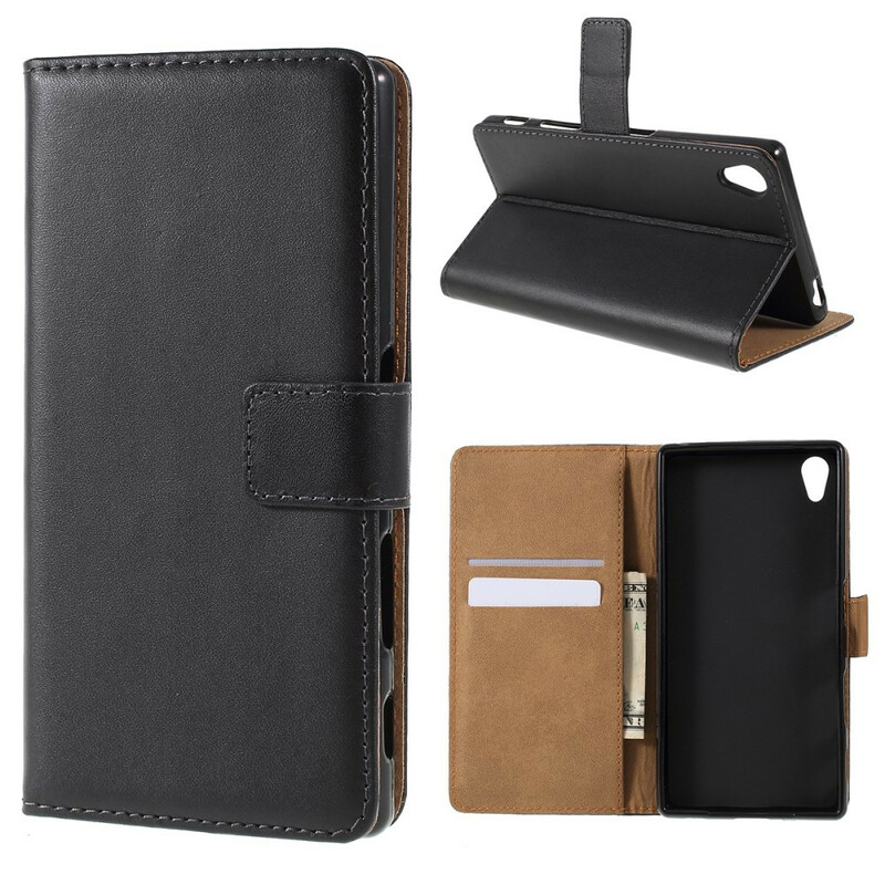 Housse Sony Xperia Z5 Invitation Véritable Cuir Housse Sony Xperia Z5 Invitation Véritable Cuir