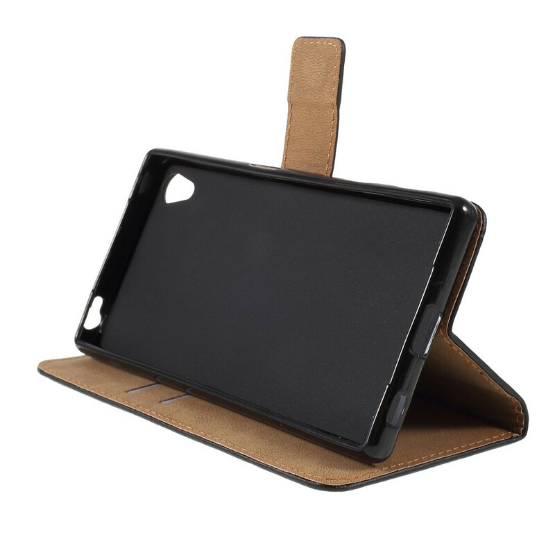 Housse Sony Xperia Z5 Invitation Véritable Cuir Housse Sony Xperia Z5 Invitation Véritable Cuir