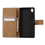 Housse Sony Xperia Z5 Invitation Véritable Cuir Housse Sony Xperia Z5 Invitation Véritable Cuir