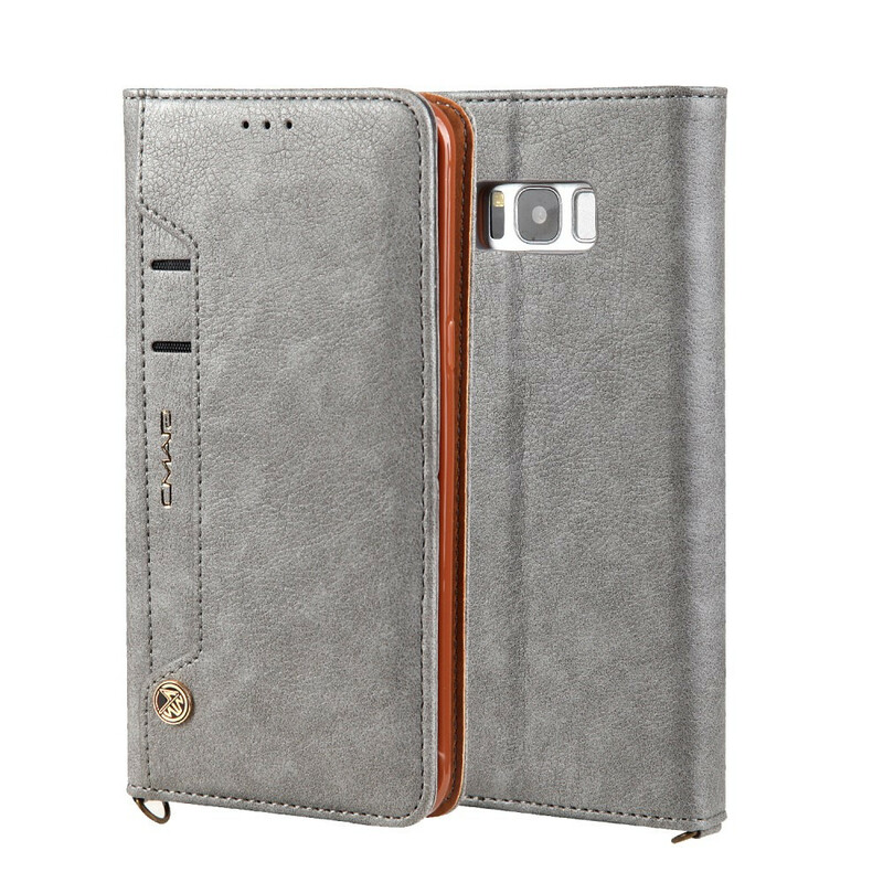 Flip Cover Samsung Galaxy S8 Effet Cuir Multi-Cartes CMAI2 Flip Cover Samsung Galaxy S8 Effet Cuir Multi-Cartes CMAI2