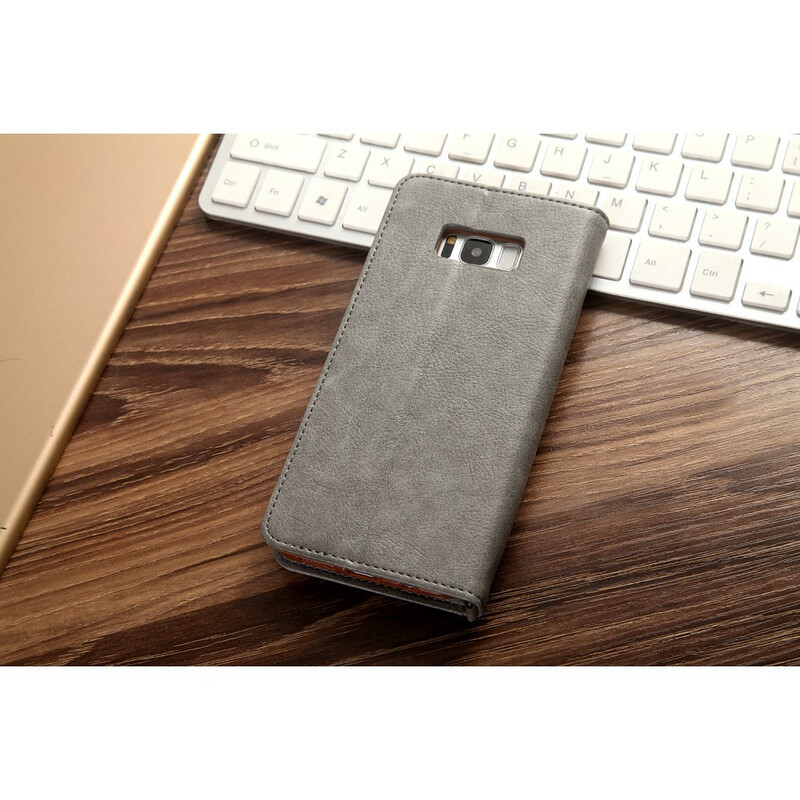 Flip Cover Samsung Galaxy S8 Effet Cuir Multi-Cartes CMAI2 Flip Cover Samsung Galaxy S8 Effet Cuir Multi-Cartes CMAI2