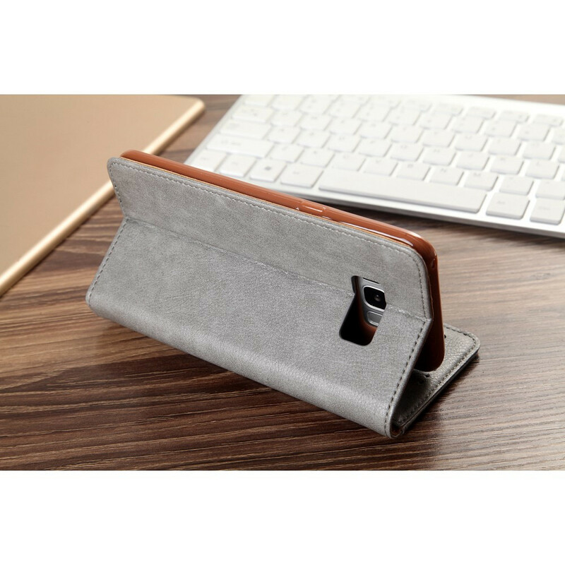 Flip Cover Samsung Galaxy S8 Effet Cuir Multi-Cartes CMAI2 Flip Cover Samsung Galaxy S8 Effet Cuir Multi-Cartes CMAI2