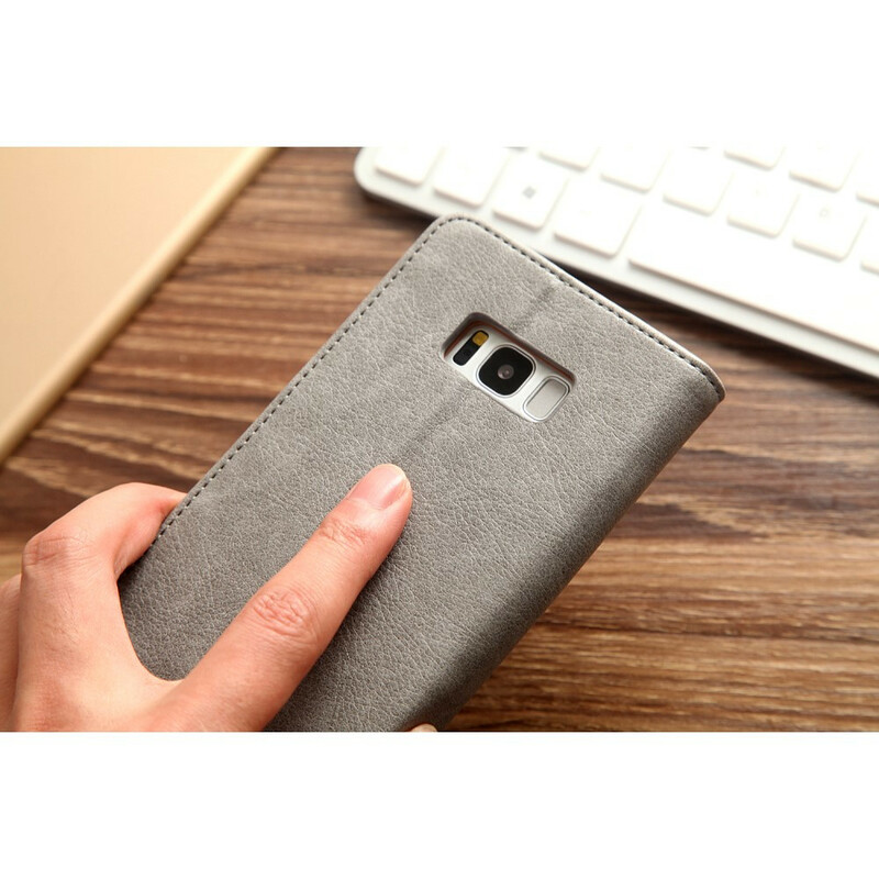 Flip Cover Samsung Galaxy S8 Effet Cuir Multi-Cartes CMAI2 Flip Cover Samsung Galaxy S8 Effet Cuir Multi-Cartes CMAI2