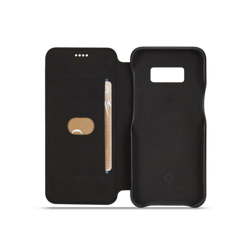 Flip Cover Samsung Galaxy S8 LC.IMEEKE Effet Cuir Flip Cover Samsung Galaxy S8 LC.IMEEKE Effet Cuir