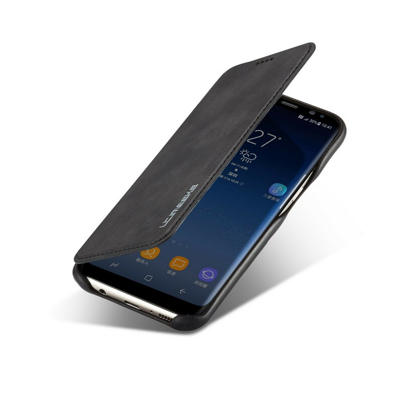 Flip Cover Samsung Galaxy S8 LC.IMEEKE Effet Cuir Flip Cover Samsung Galaxy S8 LC.IMEEKE Effet Cuir