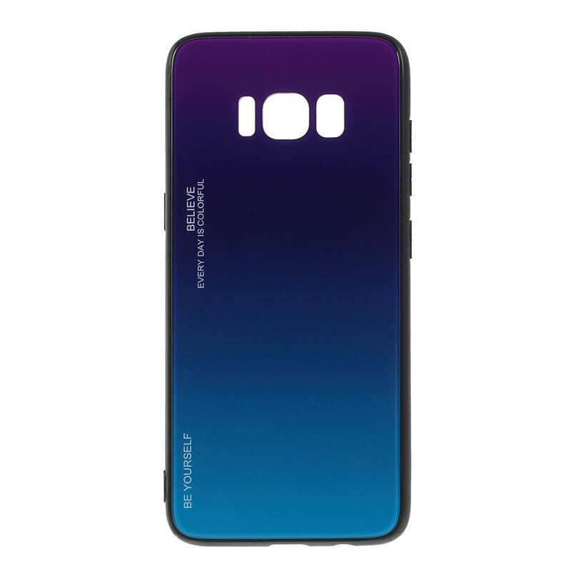 Coque Samsung Galaxy S8 Verre Trempé Be Yourself