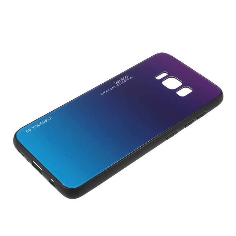 Coque Samsung Galaxy S8 Verre Trempé Be Yourself