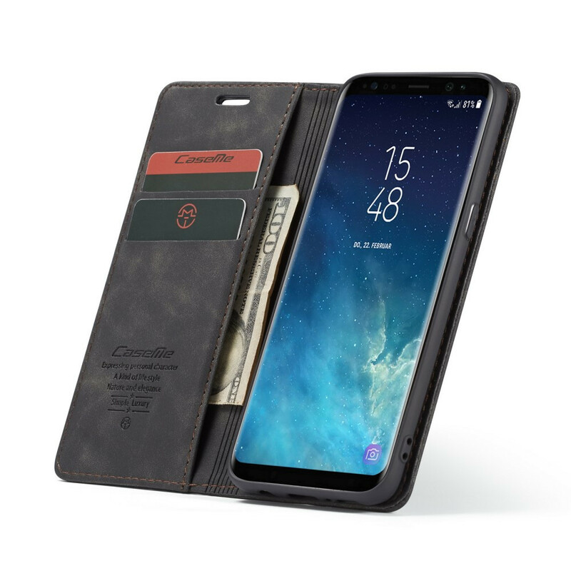 Flip Cover Samsung Galaxy S8 CASEME Simili Cuir