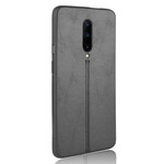 Coque OnePlus 7 Pro Effet Cuir Couture