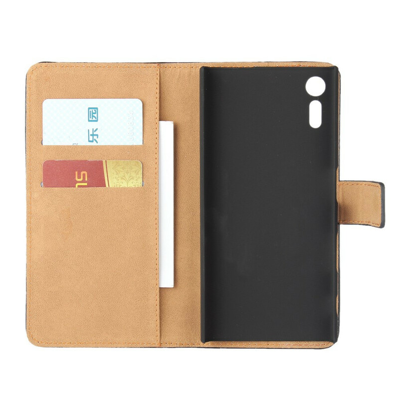 Housse Sony Xperia XZ Invitation Véritable Cuir Housse Sony Xperia XZ Invitation Véritable Cuir