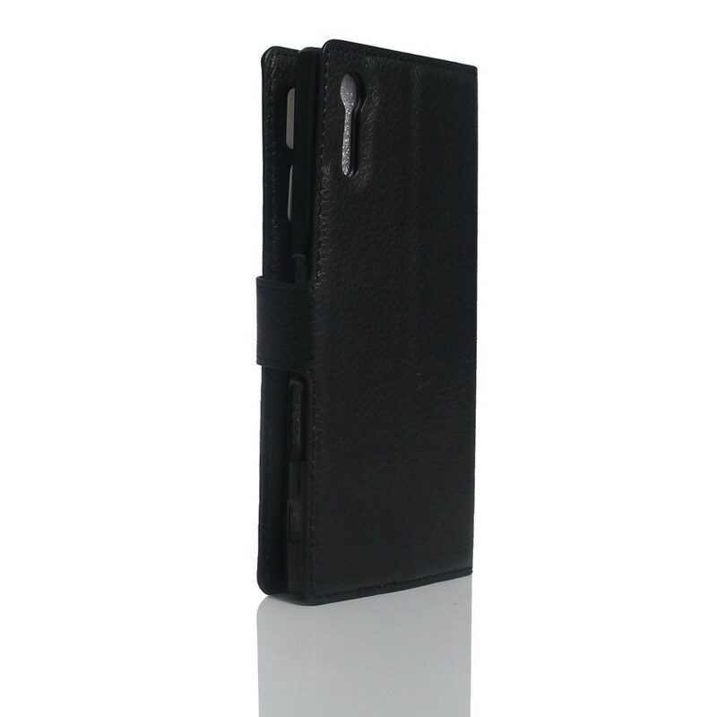 Housse Sony Xperia XZ Simili Cuir Litchi Classique Housse Sony Xperia XZ Simili Cuir Litchi Classique
