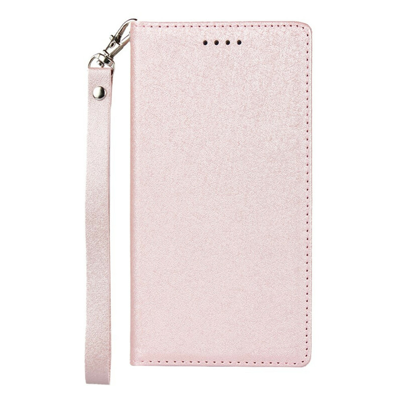 Flip Cover Sony Xperia XZ2 Style Cuir Douceur avec Lanière Flip Cover Sony Xperia XZ2 Style Cuir Douceur avec Lanière