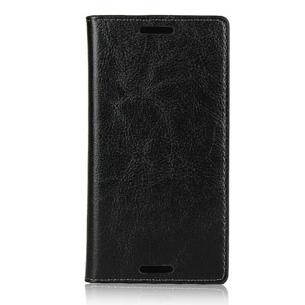 Flip Cover Sony Xperia X Compact Cuir Véritable