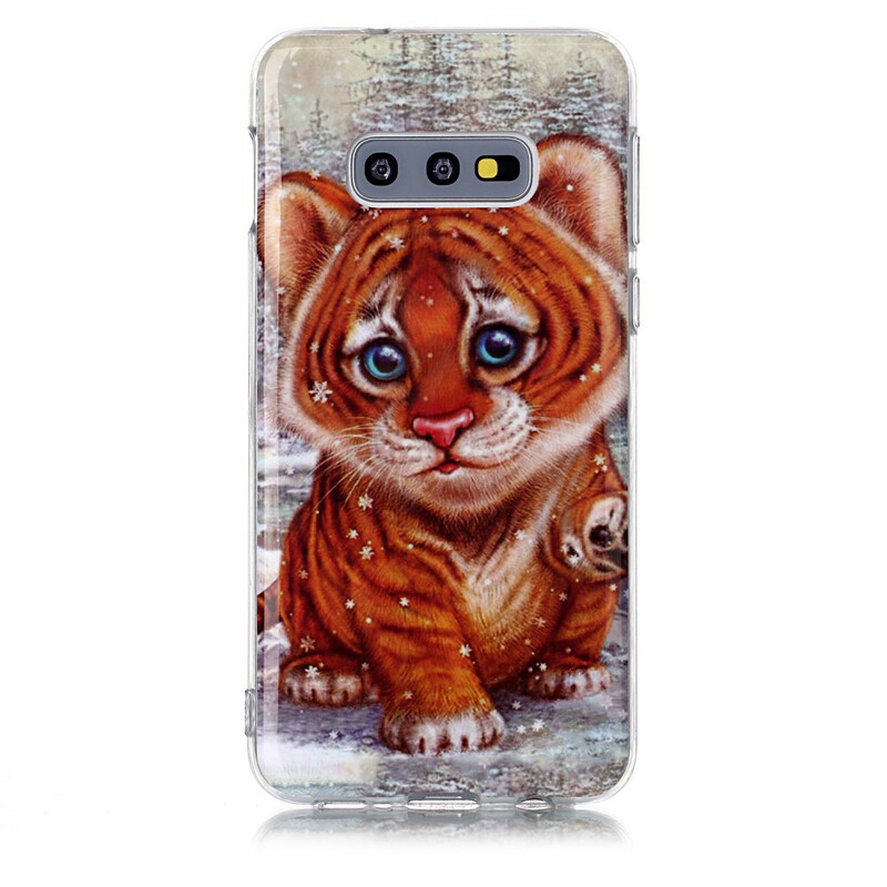 Coque Samsung Galaxy S10e Bébé Tigre