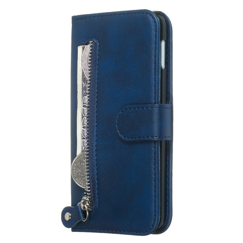 Housse Samsung Galaxy S10e Porte-monnaie avec Lanière Housse Samsung Galaxy S10e Porte-monnaie avec Lanière