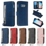 Housse Samsung Galaxy S10e Porte-monnaie avec Lanière Housse Samsung Galaxy S10e Porte-monnaie avec Lanière