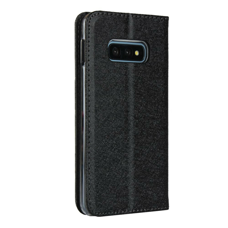 Flip Cover Samsung Galaxy S10e Style Cuir Douceur avec Lanière Flip Cover Samsung Galaxy S10e Style Cuir Douceur avec Lanière