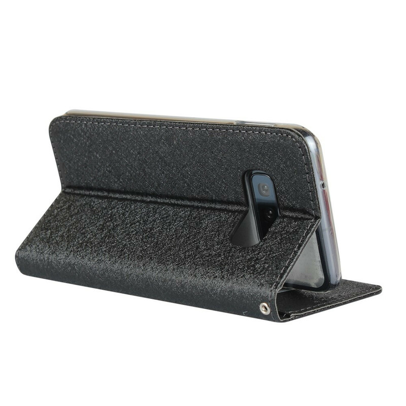 Flip Cover Samsung Galaxy S10e Style Cuir Douceur avec Lanière Flip Cover Samsung Galaxy S10e Style Cuir Douceur avec Lanière