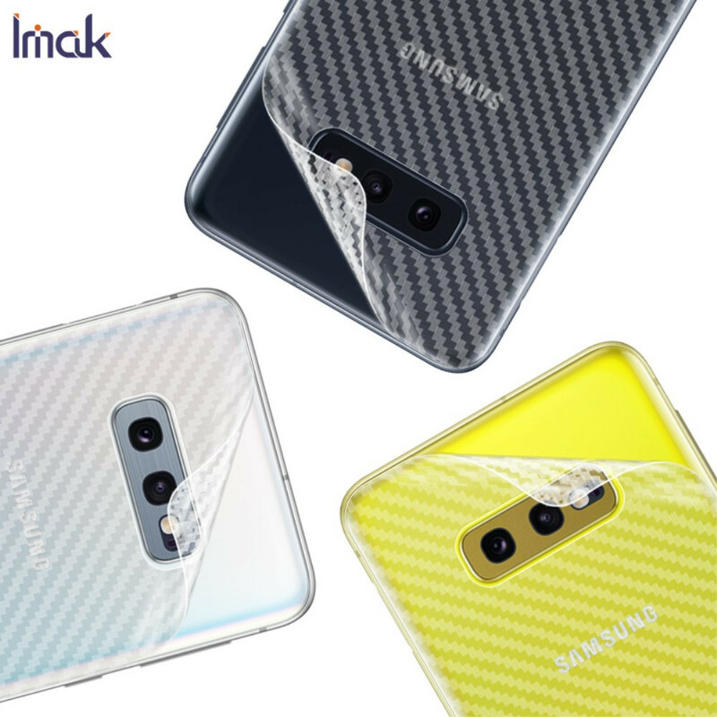 Film de Protection Arrière pour Samsung Galaxy S10e Style Carbone IMAK Film de Protection Arrière pour Samsung Galaxy S10e Style Carbone IMAK
