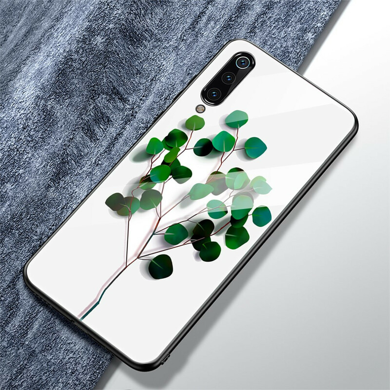 Coque Xiaomi Mi 9 Feuilles Réalistes