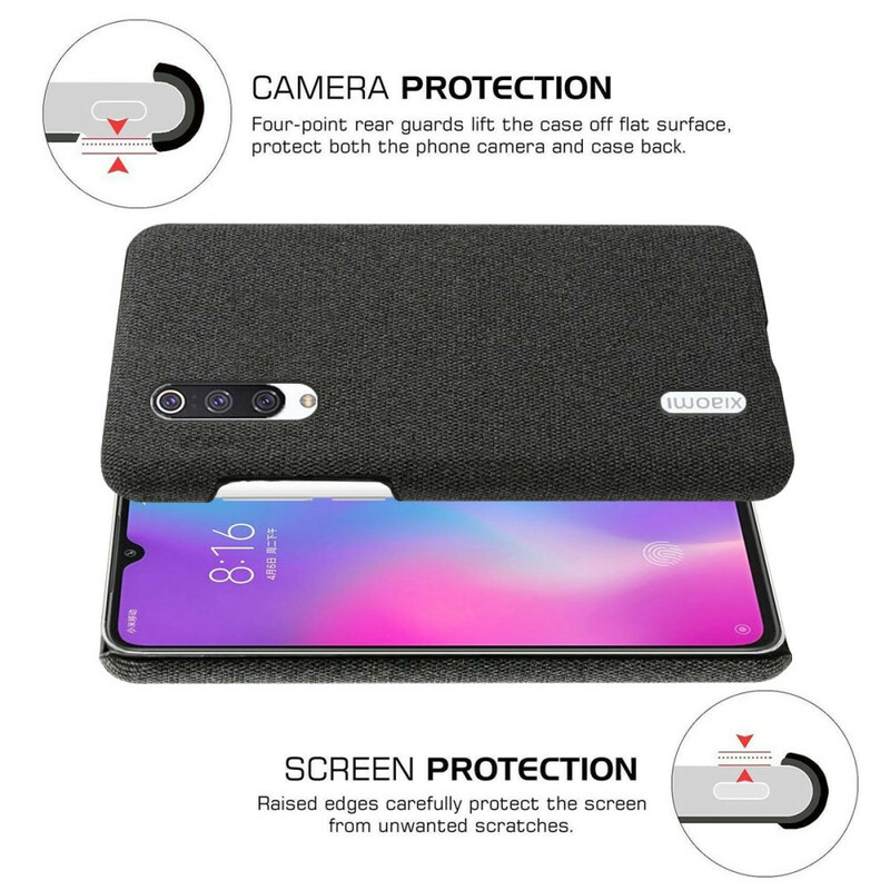 Coque Xiaomi Mi 9 Lite Tissu Chic Coque Xiaomi Mi 9 Lite Tissu Chic