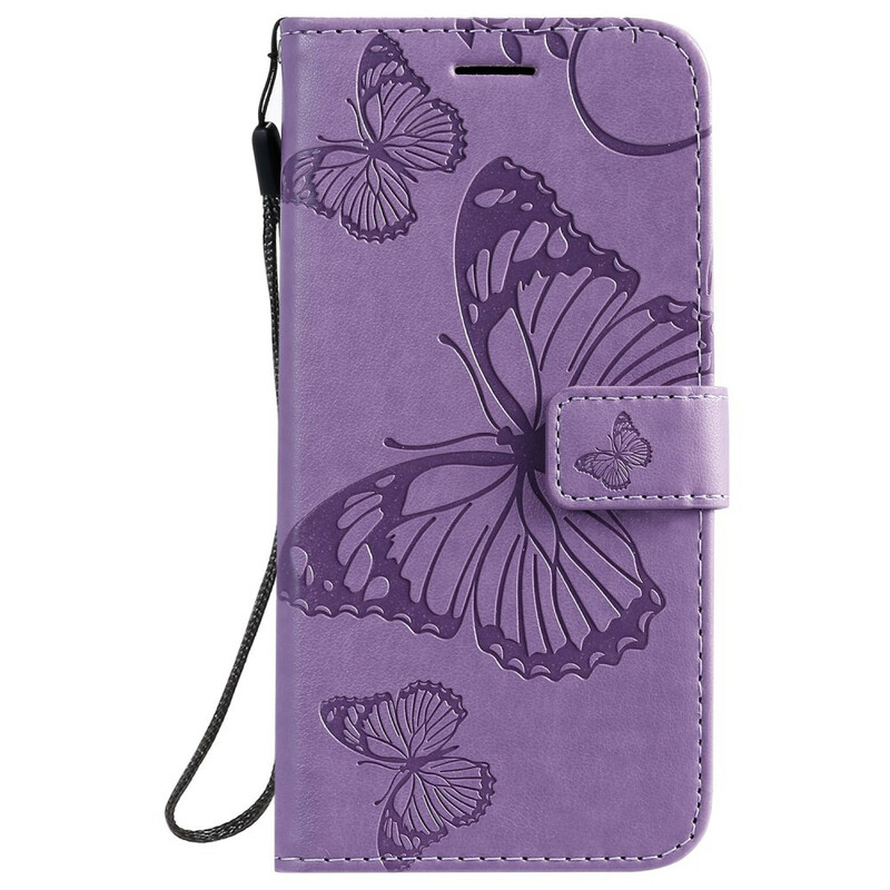 Housse Samsung Galaxy S20 Papillons Géants à Lanière Housse Samsung Galaxy S20 Papillons Géants à Lanière