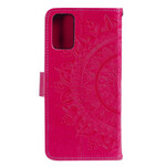 Housse Samsung Galaxy S20 Mandala Soleil Housse Samsung Galaxy S20 Mandala Soleil