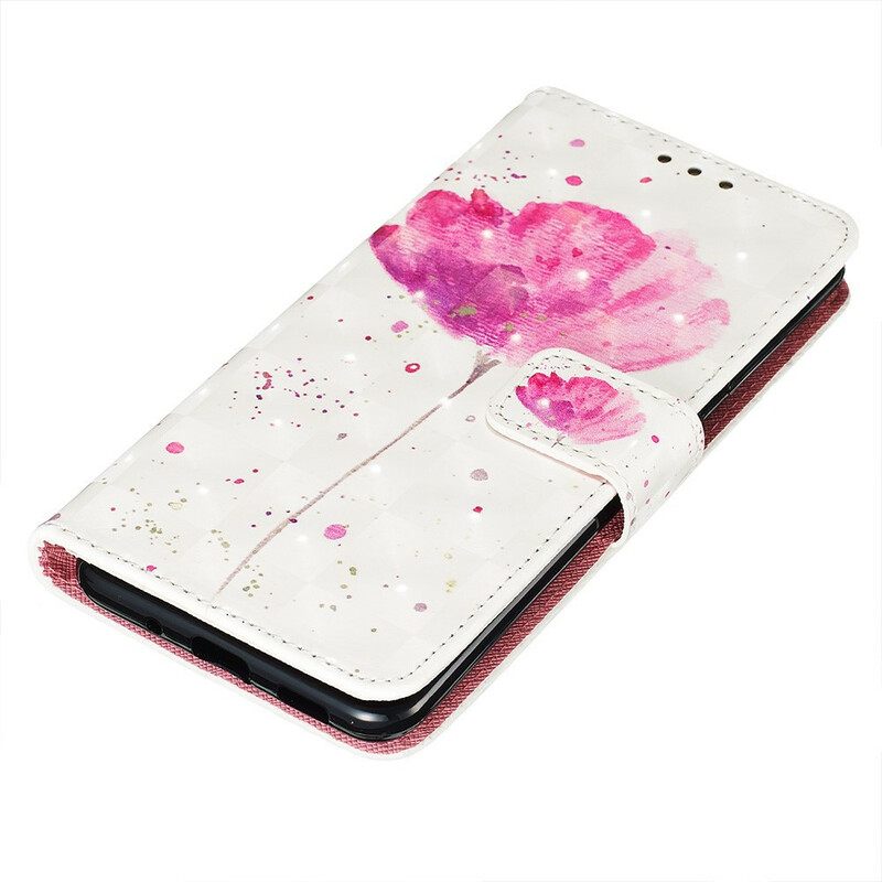 Housse Samsung Galaxy S20 Coquelicot Aquarelle