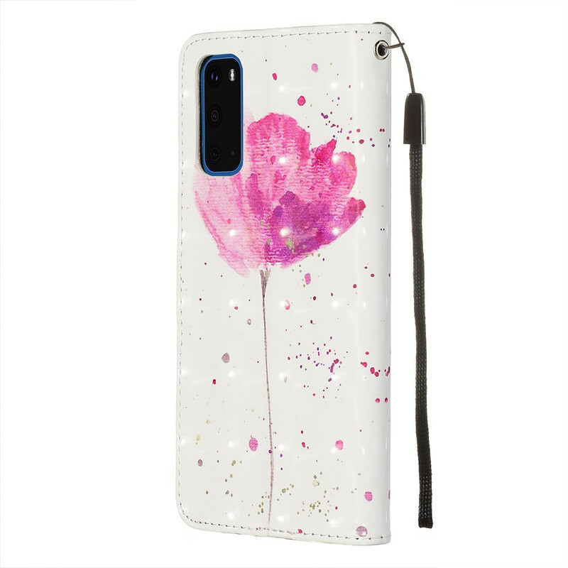 Housse Samsung Galaxy S20 Coquelicot Aquarelle Housse Samsung Galaxy S20 Coquelicot Aquarelle
