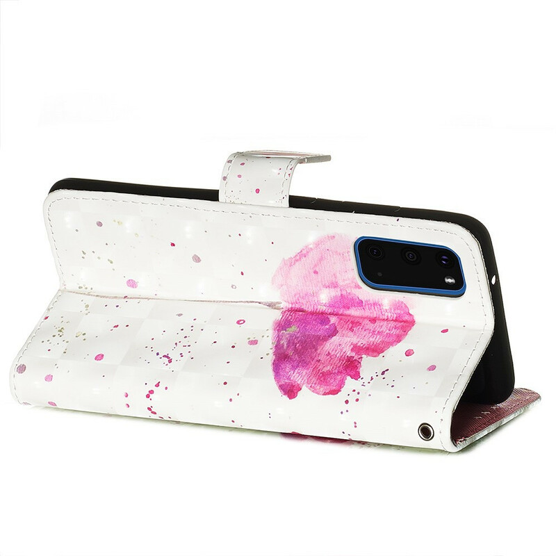 Housse Samsung Galaxy S20 Coquelicot Aquarelle Housse Samsung Galaxy S20 Coquelicot Aquarelle